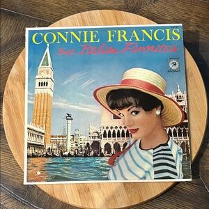 Connie Francis Sings Italian Favorites Vinyl Record